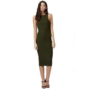 Top Shop Ribbed Bodycon Tank Dress